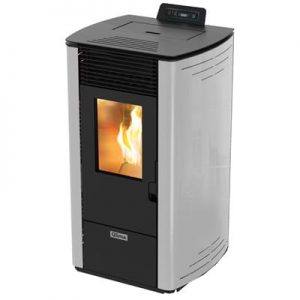 Qlima Pelletkachel Eleonora 74 S-line Grey