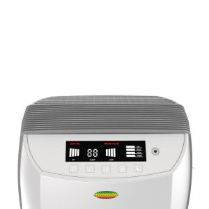 NeoTec© AP-HC300B Tio²/LED-UV HEPA/Koolstof volautomatische Plasma Luchtreiniger (Zwart) - Image 3